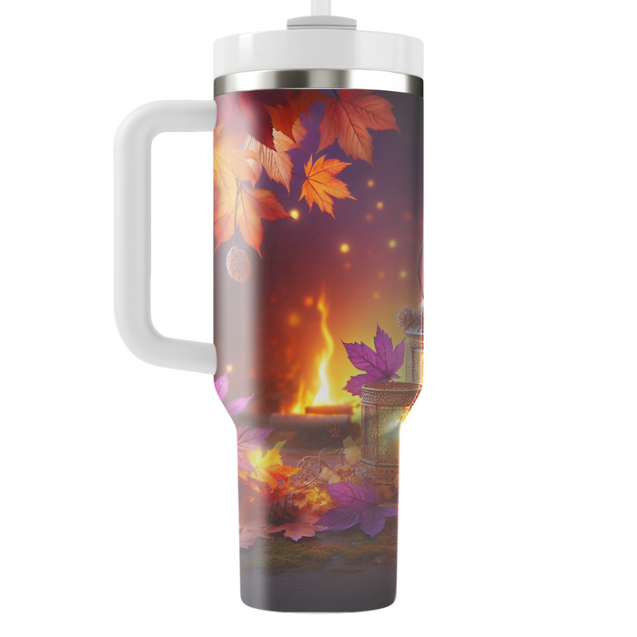 Autumn Twilight Gathering  Custom Tumblers