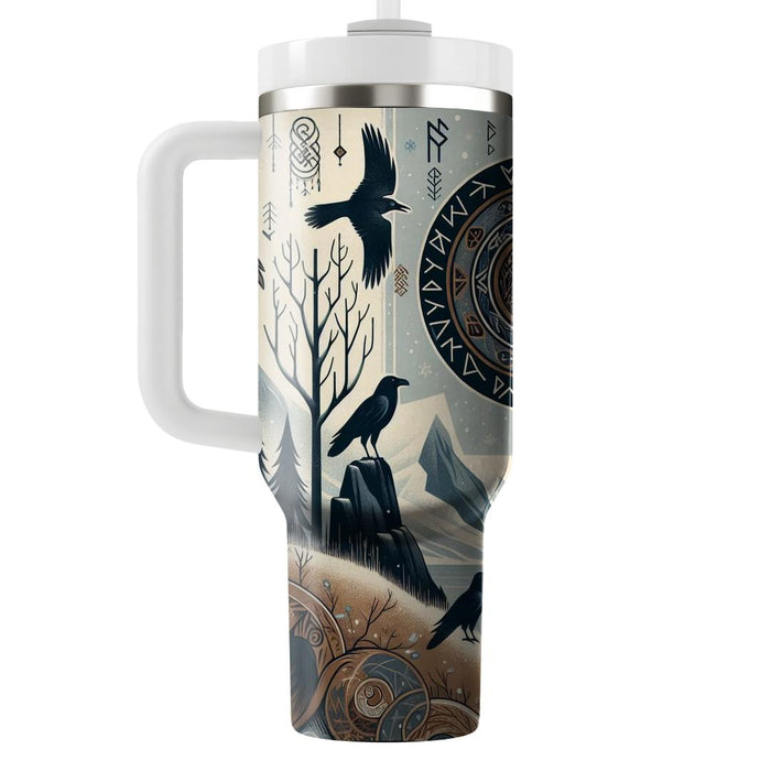 Viking Yule - Norse Winter Solstice  Travel Tumblers