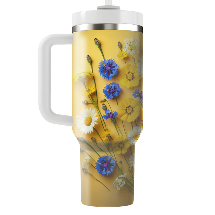 Whimsical Flower Fields  Insulated Tumblers