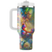 Radiant Butterfly Garden  Tumblers With Lids