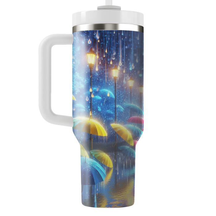 Spring Rainy Day Joy  Custom Tumblers