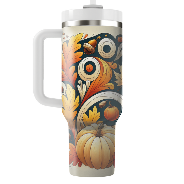 Autumn Enchantment  Personalized Tumblers