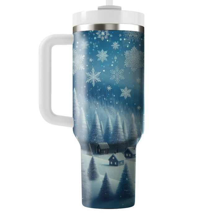 Winter Dreams - A Snow Day Celebration  Custom Tumblers