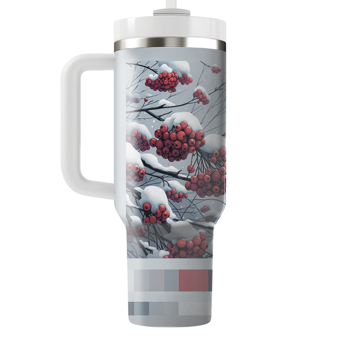 Winter Berry  Travel Tumblers