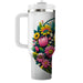 Bright Floral Garden  Tumbler Cups