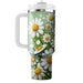 Whimsical Daisy Meadow  Personalized Tumblers