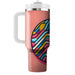 Funky Zigzag Lines  Decorative Tumblers