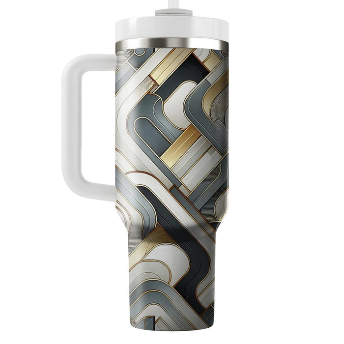 Chic Geometric Shapes  Decorative Tumblers