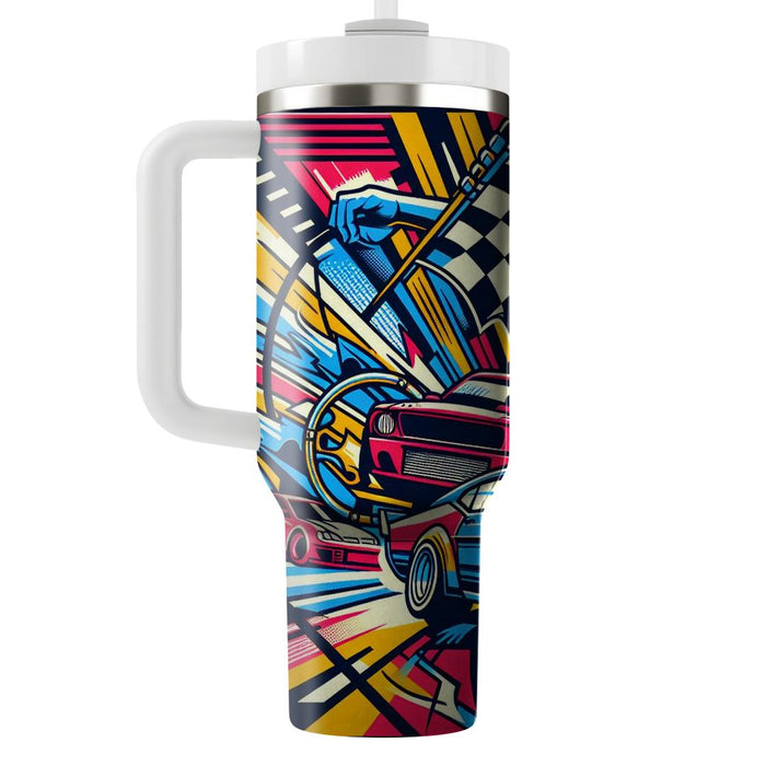 Rad Retro Racing  Tumblers For Gifts