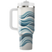 Modern Geometric Waves  Insulated Tumblers