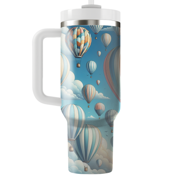 Whimsical Hot Air Balloons  Custom Tumblers