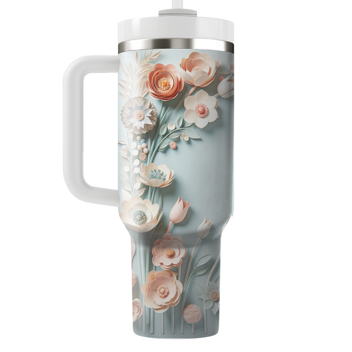 Floral Fantasy Dreamscape  Tumblers With Lids