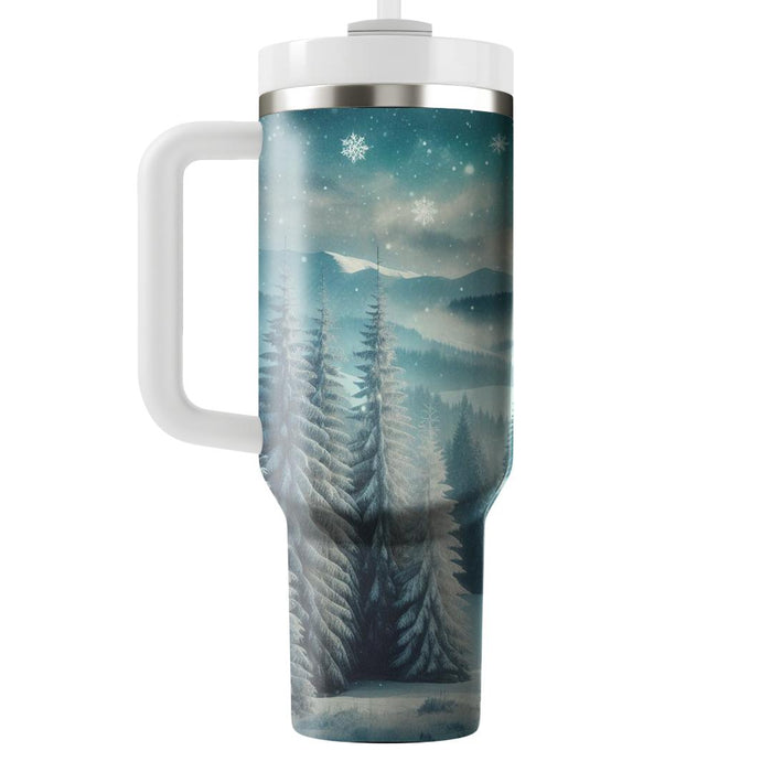 Winter Snowy Forest Adventure  Tumblers For Gifts