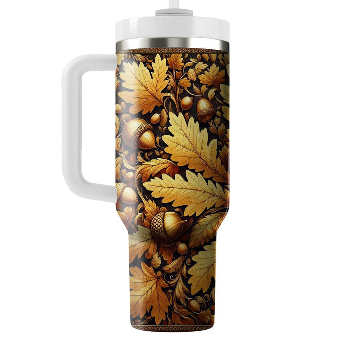 Autumn Gold Tapestry  Tumblers For Gifts