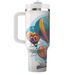 Whimsical Hot Air Balloon Journey  Custom Tumblers