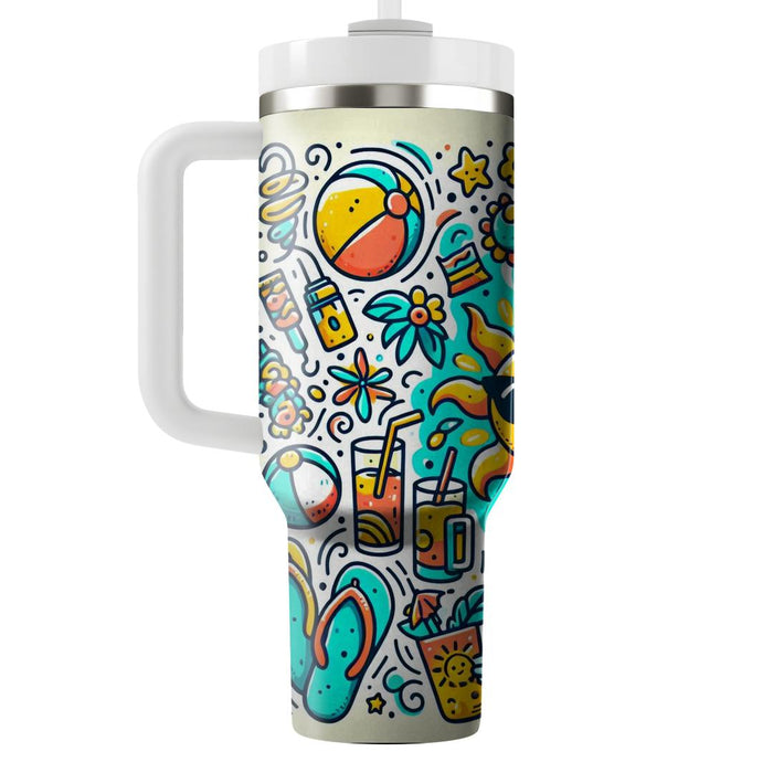 Frolicsome Summer - Festival Of Joy  Custom Tumblers