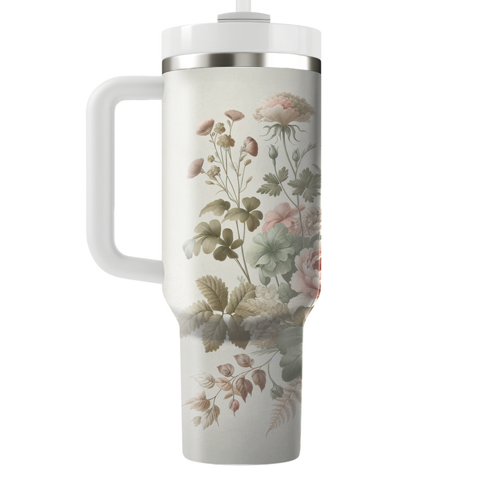 Vintage Botanical Garden  Custom Tumblers