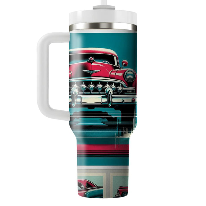 Vintage Car Vibes  Travel Tumblers