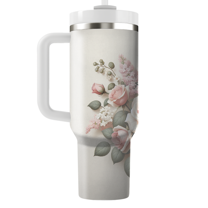 Timeless Floral Bliss  Travel Tumblers