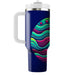 Vibrant Waves  Tumblers With Lids