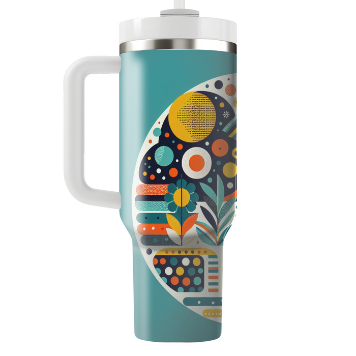 Nostalgic Pattern Play Travel Tumblers