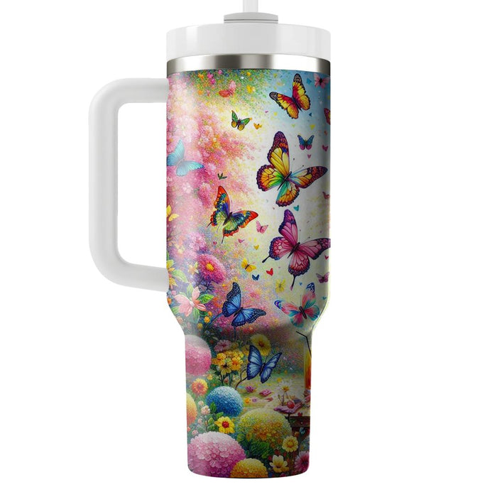 Spring Fluttering Friends  Tumblers For Gifts