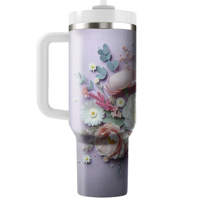 Floral Dreams  Unique Tumblers