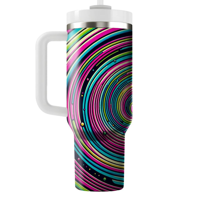 Technicolor Vortex  Unique Tumblers