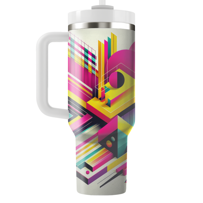 New Wave Geometrics  Personalized Tumblers