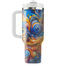 Whirlwind Of Colors - A Dynamic Celebration  Travel Tumblers