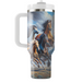 Galloping Wild Horses  Decorative Tumblers