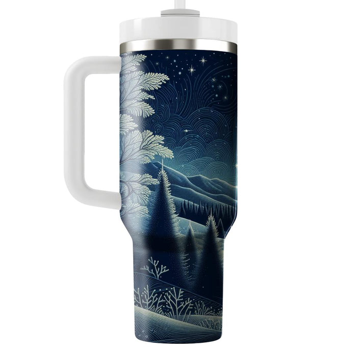 Winter Solstice Glow  Travel Tumblers