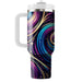 Vivid Spiral Galaxy  Personalized Tumblers