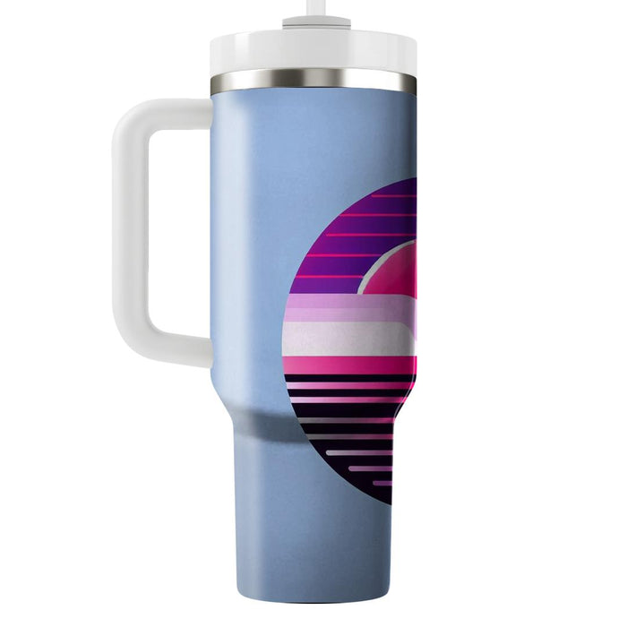 Chic 80s Gradient  Insulated Tumblers