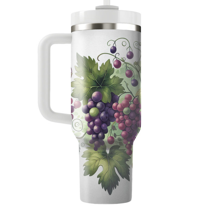 Whimsical Grape Vines  Custom Tumblers