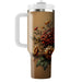 Autumn Floral Harmony  Unique Tumblers