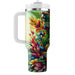 Vibrant Jungle Parrots  Decorative Tumblers