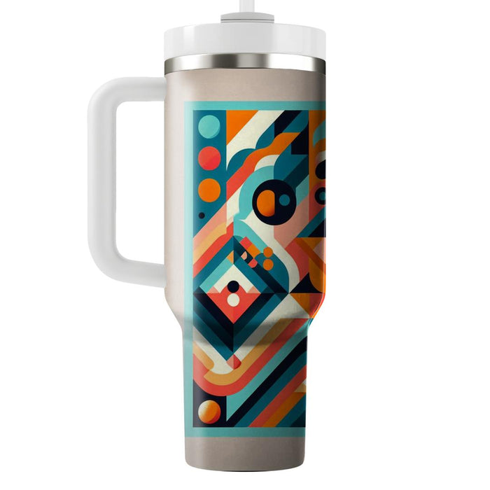 Bold Geometric Fun  Custom Tumblers