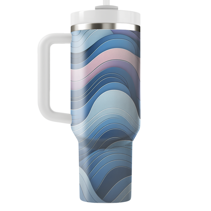 Artistic Wave Design  Insulated Tumblers