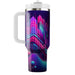 Vibrant Synthwave  Unique Tumblers