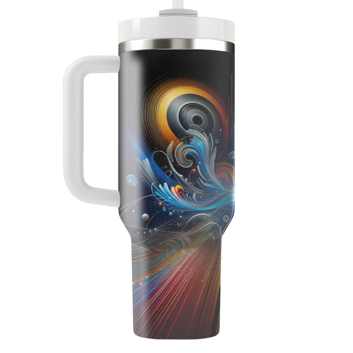 Soundwaves Of Celebration - New Year’s Resonance  Decorative Tumblers