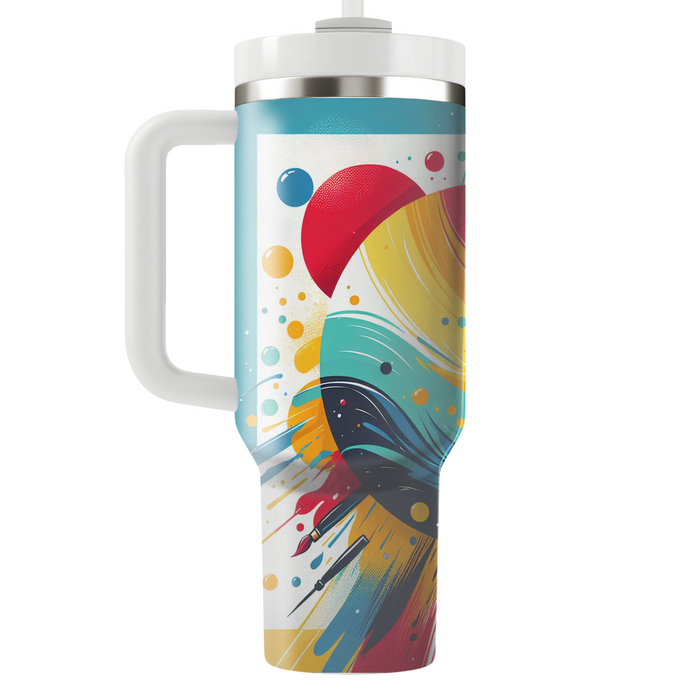 Abstract Splash Of Color  Tumblers For Gifts