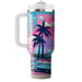 Vaporwave Oasis  Unique Tumblers