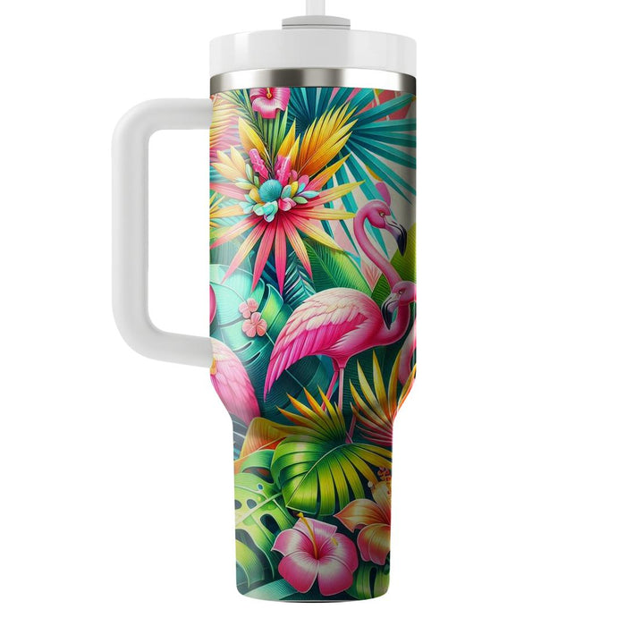 Tropical Paradise Summer  Custom Tumblers