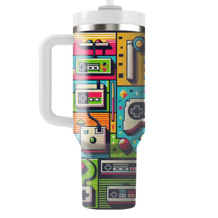 Retro Game Controllers  Tumblers For Gifts