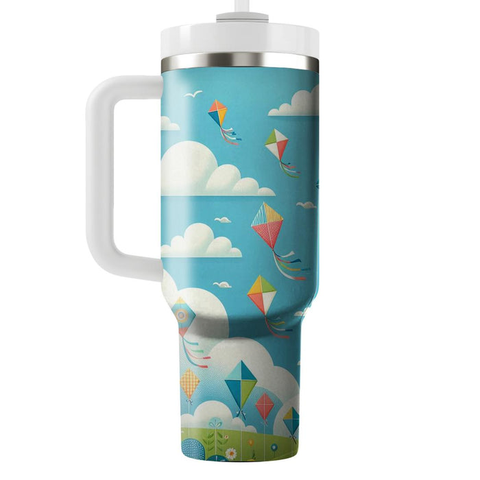 Whimsical Kite Patterns  Travel Tumblers