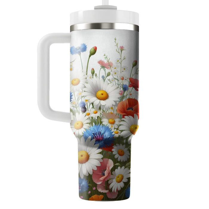 Whimsical Wildflower Mix  Unique Tumblers