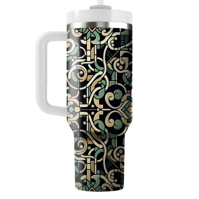 Sophisticated Mosaic Tiles  Custom Tumblers