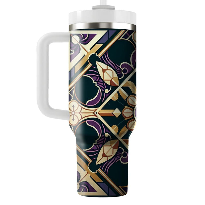 Vintage Paisley Pattern  Travel Tumblers