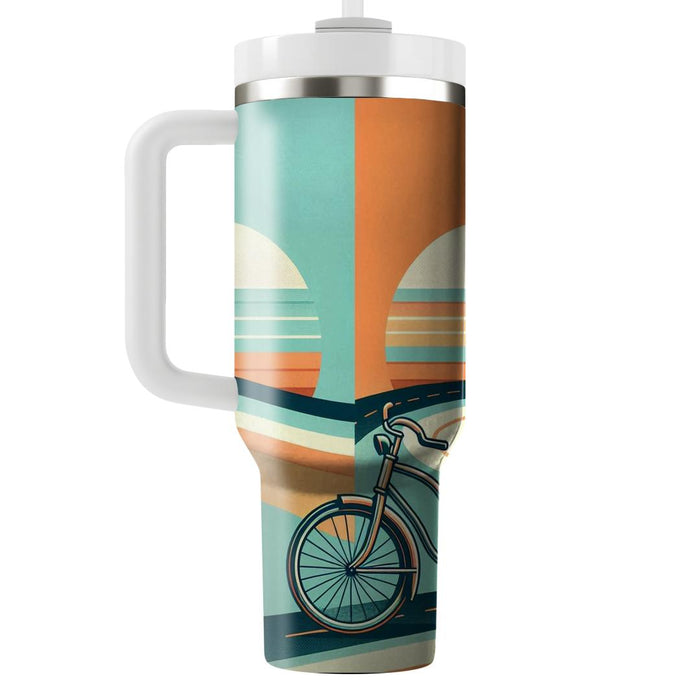 Freewheelin' Bicycle Vibes  Insulated Tumblers